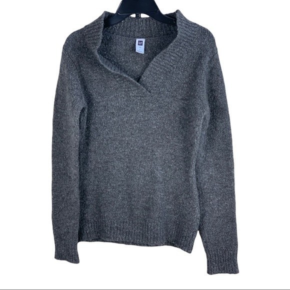 GAP Gray Sweater Size L - Picture 1 of 6